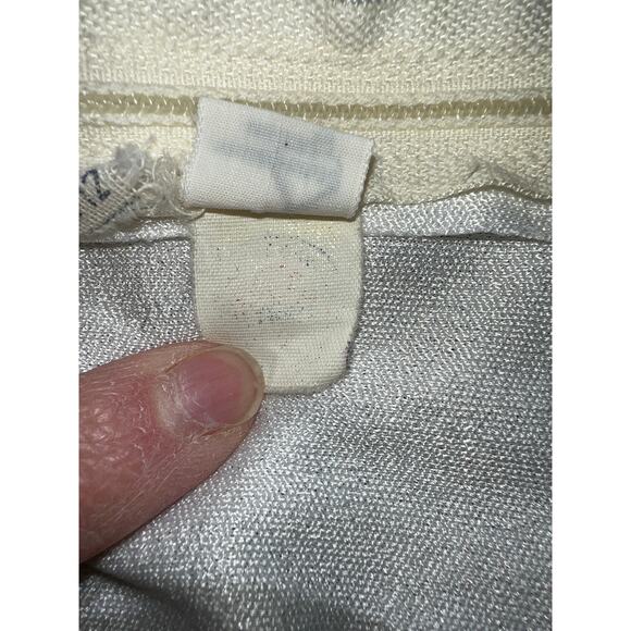 Vintage Jumpsuit Womens Large 12 Super Wide Flare Maxi Charlie's Angels Disco - Picture 10 of 10